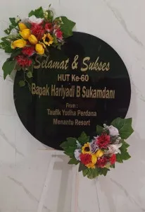 Papan Akrilik Ucapan Ulang Tahun Gorontalo Utara